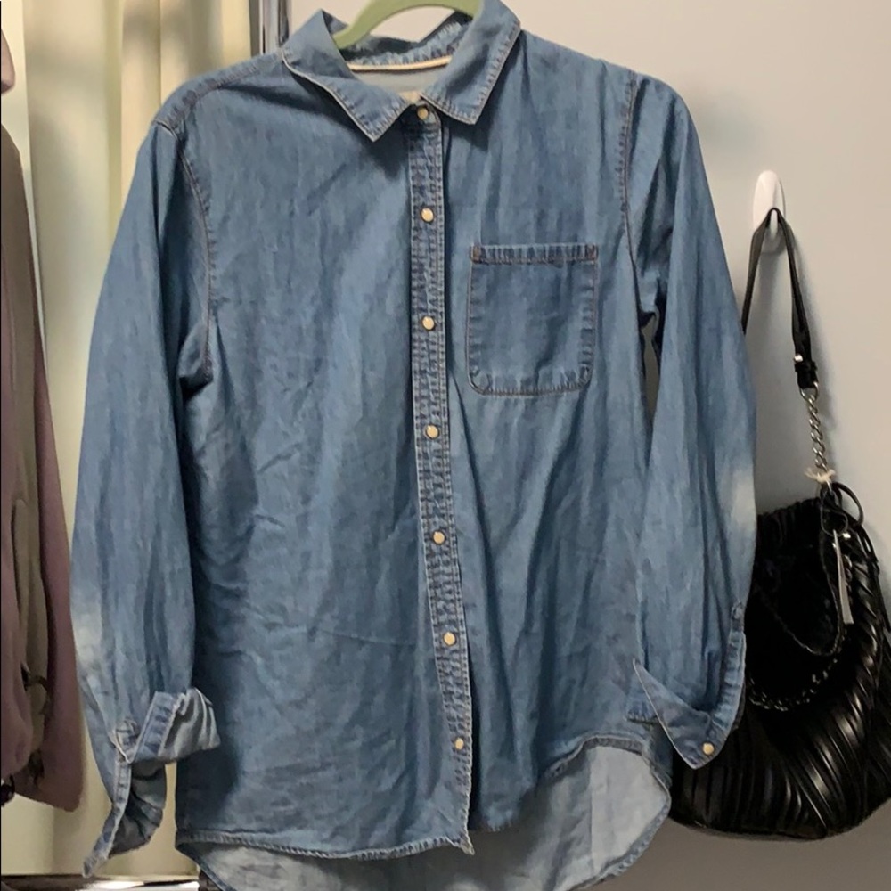 Chambray top